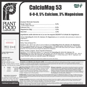 CalciuMag 53 Label